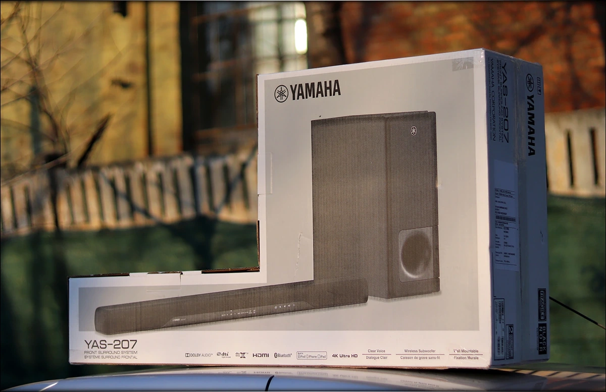 DTS:Virtual X Made for Movies And Music - Yamaha YAS-207 Soundbar